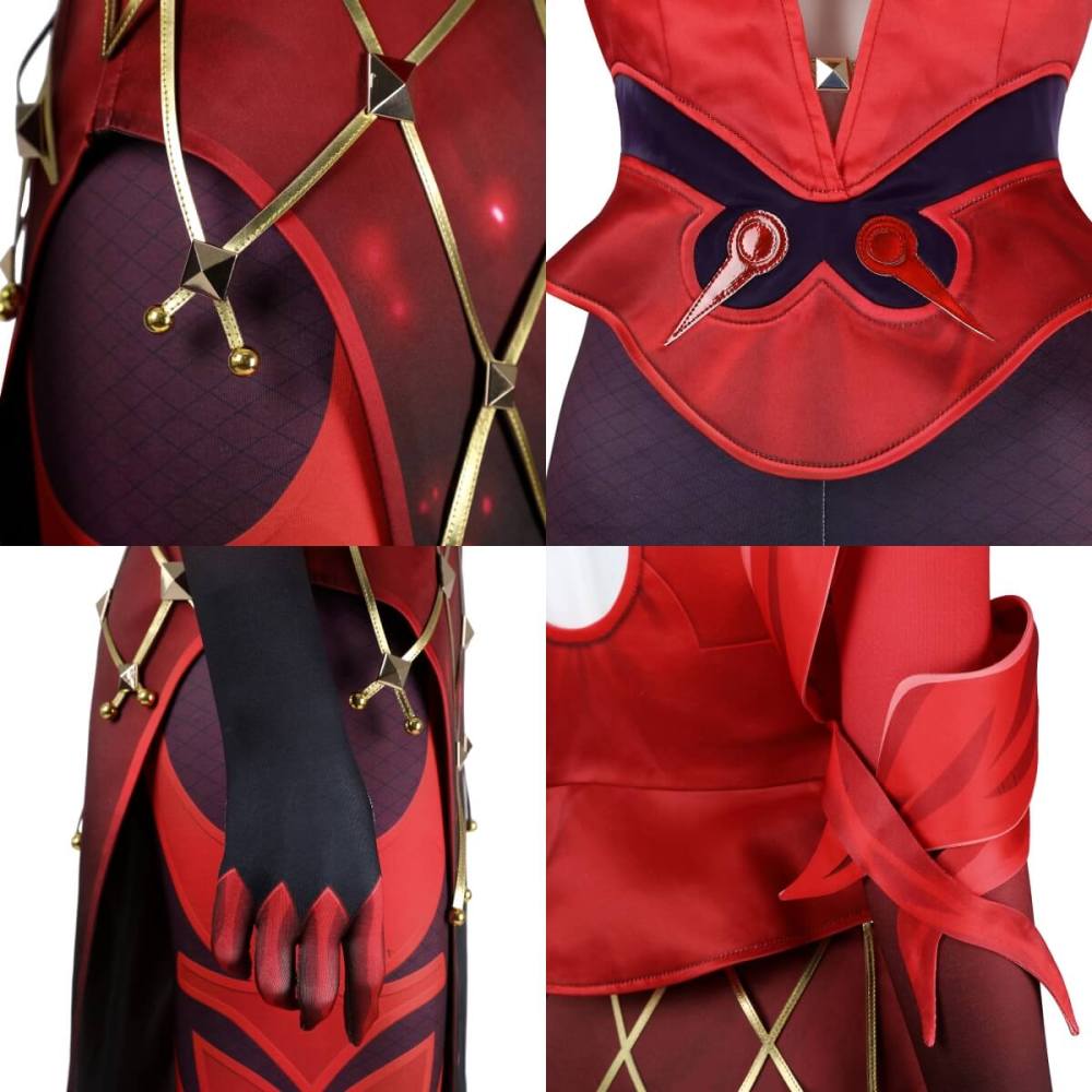 Marvel Rivals Scarlet Witch Emporium Matron Cosplay Costume Takerlama