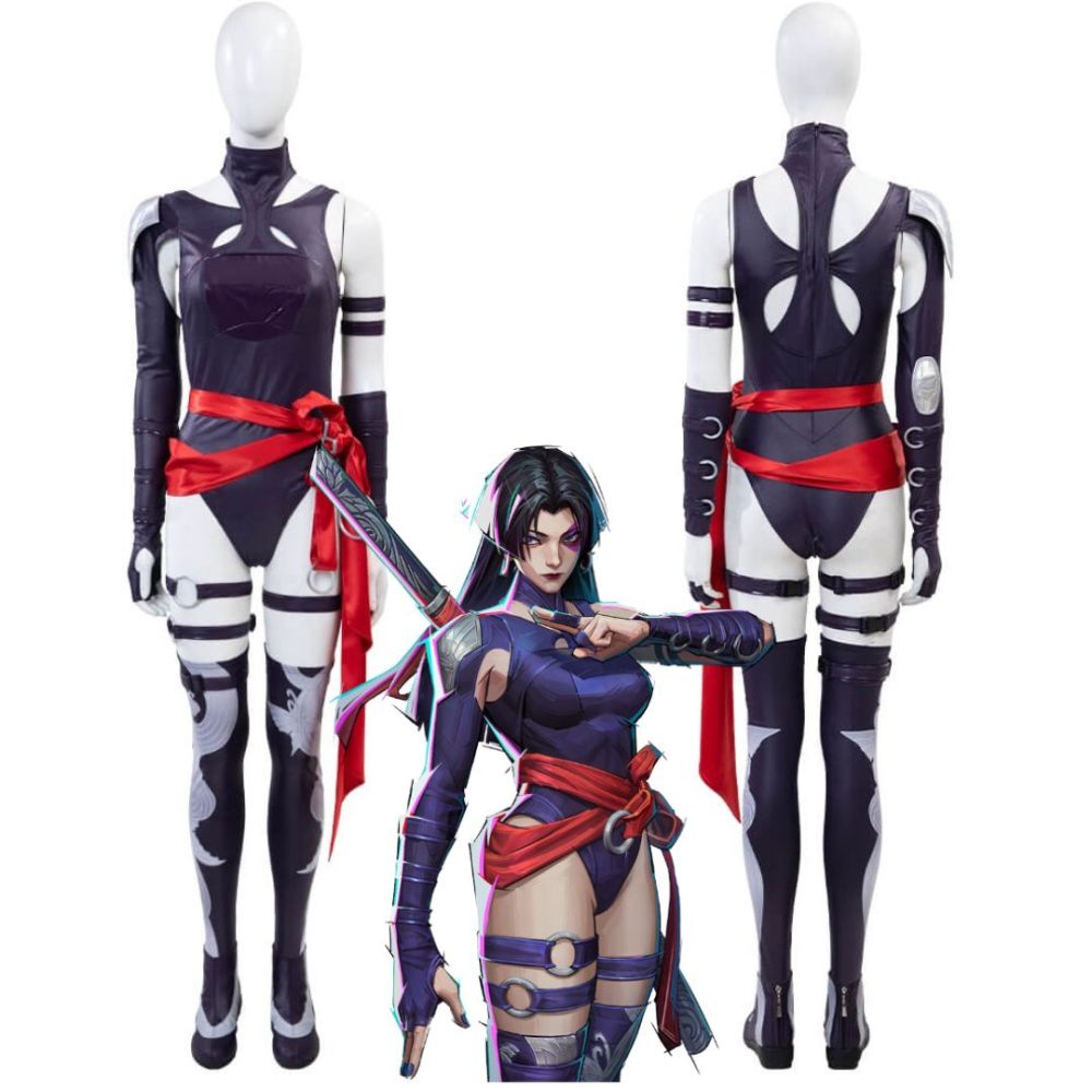 Game Marvel Rivals Psylocke Vengeance Cosplay Costume For Women Takerlama
