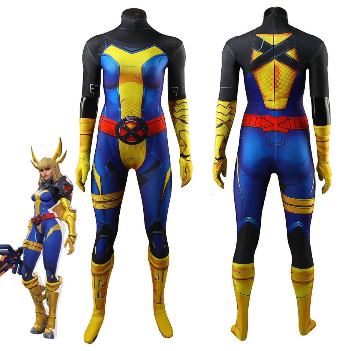 Marvel Rivals Magik Illyana Rasputin Retro X-Uniform Halloween