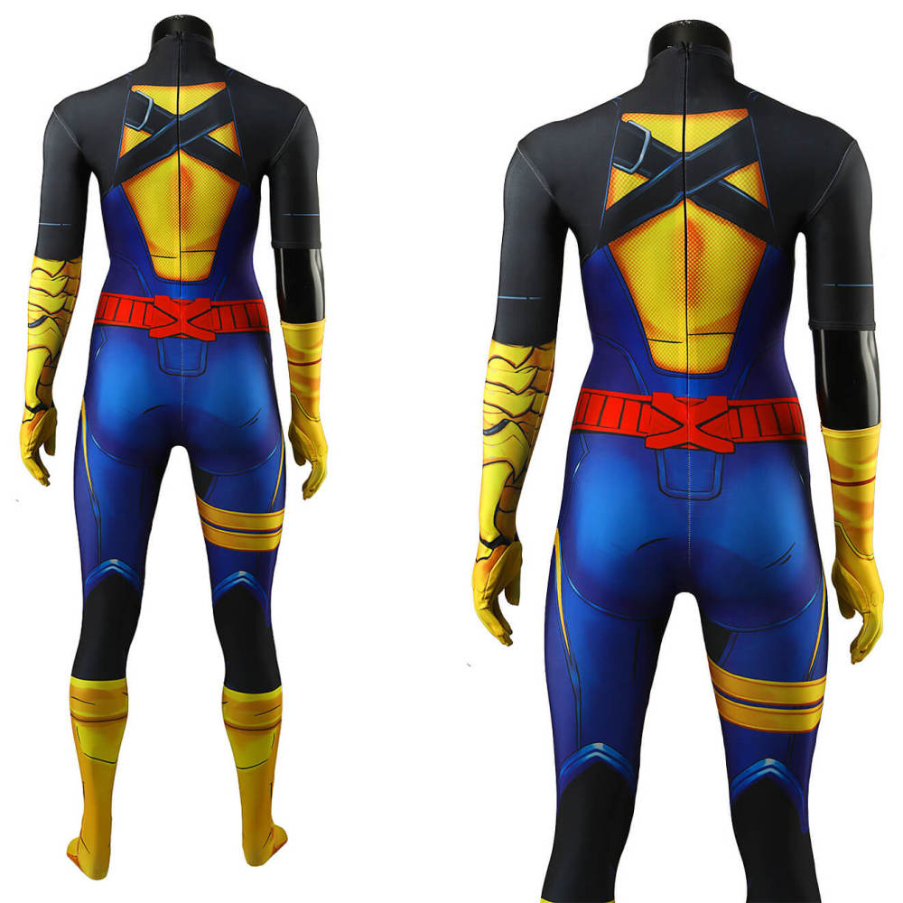 Marvel Rivals Magik Retro X-Uniform Halloween Cosplay Costume 3D Print Bodysuit Takerlama