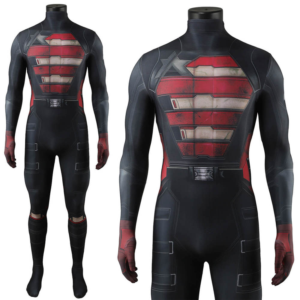 Thunderbolts U.S. Agent Cosplay Costume John Walker Halloween Party Jumpsuit Takerlama