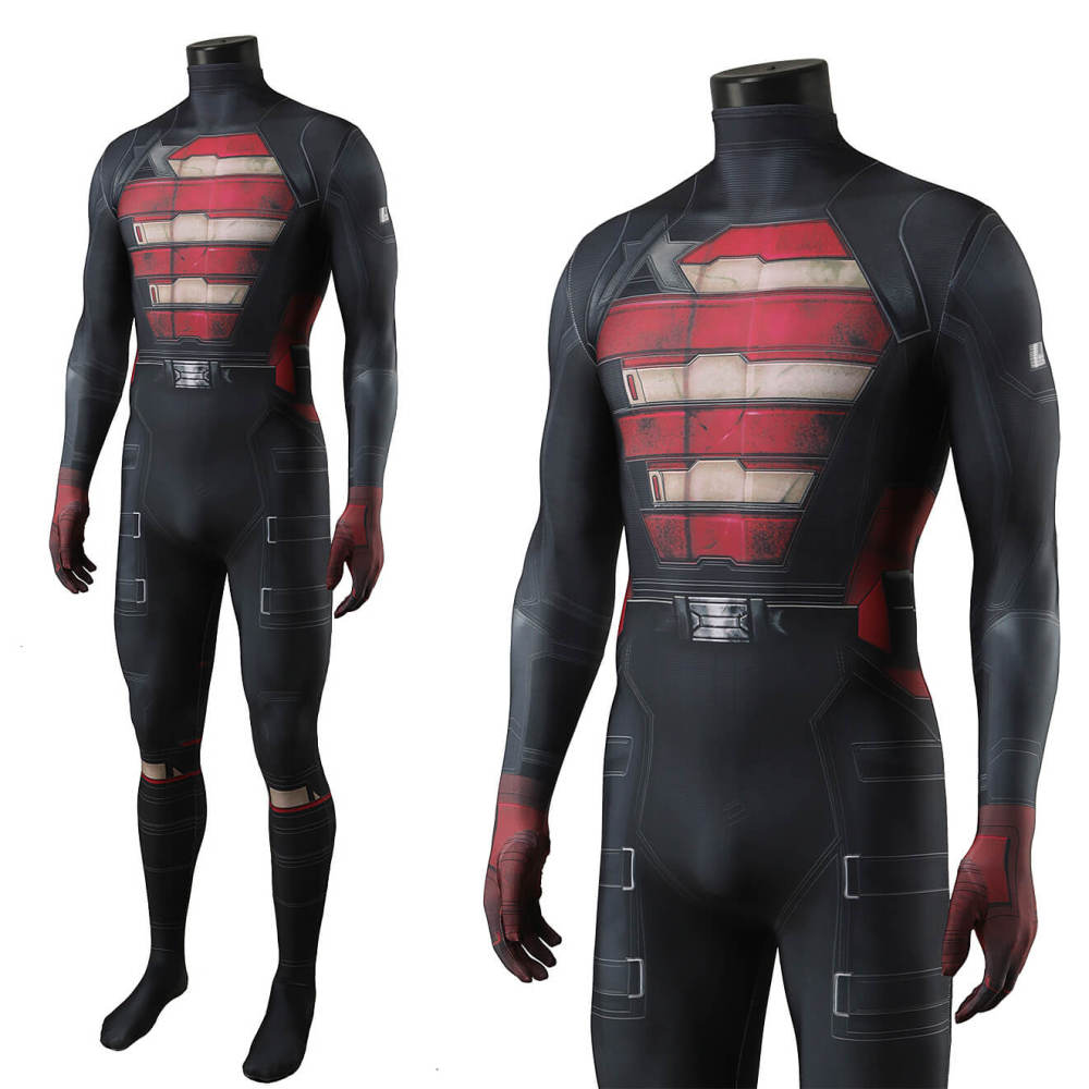 Thunderbolts U.S. Agent Cosplay Costume John Walker Halloween Party Jumpsuit Takerlama