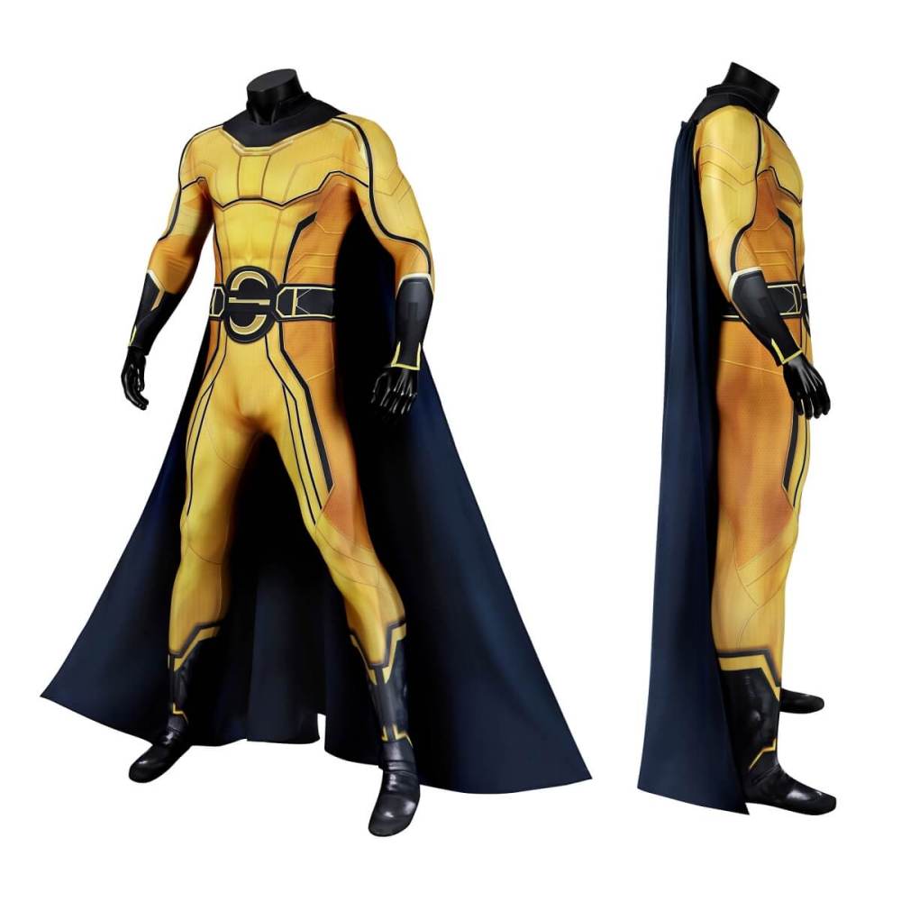 Thunderbolts Sentry Robert Reynolds Cosplay Costume 3D Print Jumpsuit Cloak Takerlama