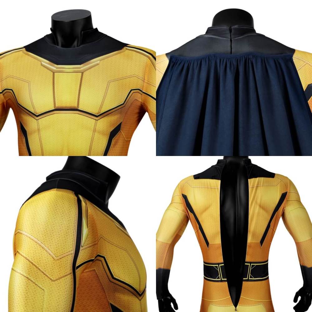 Thunderbolts Sentry Robert Reynolds Cosplay Costume 3D Print Jumpsuit Cloak Takerlama