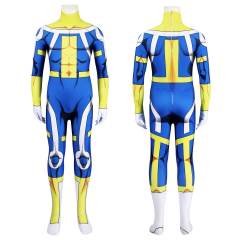 Kids Invincible The Immortal Cosplay Costume Blue Jumpsuit Takerlama