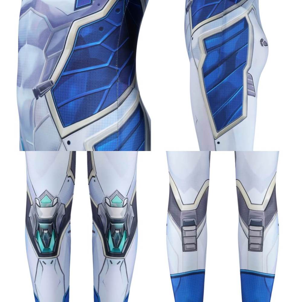 Boy's Marvel Rivals Mister Fantastic Reed Richards Cosplay Costume Kids Teenagers Takerlama