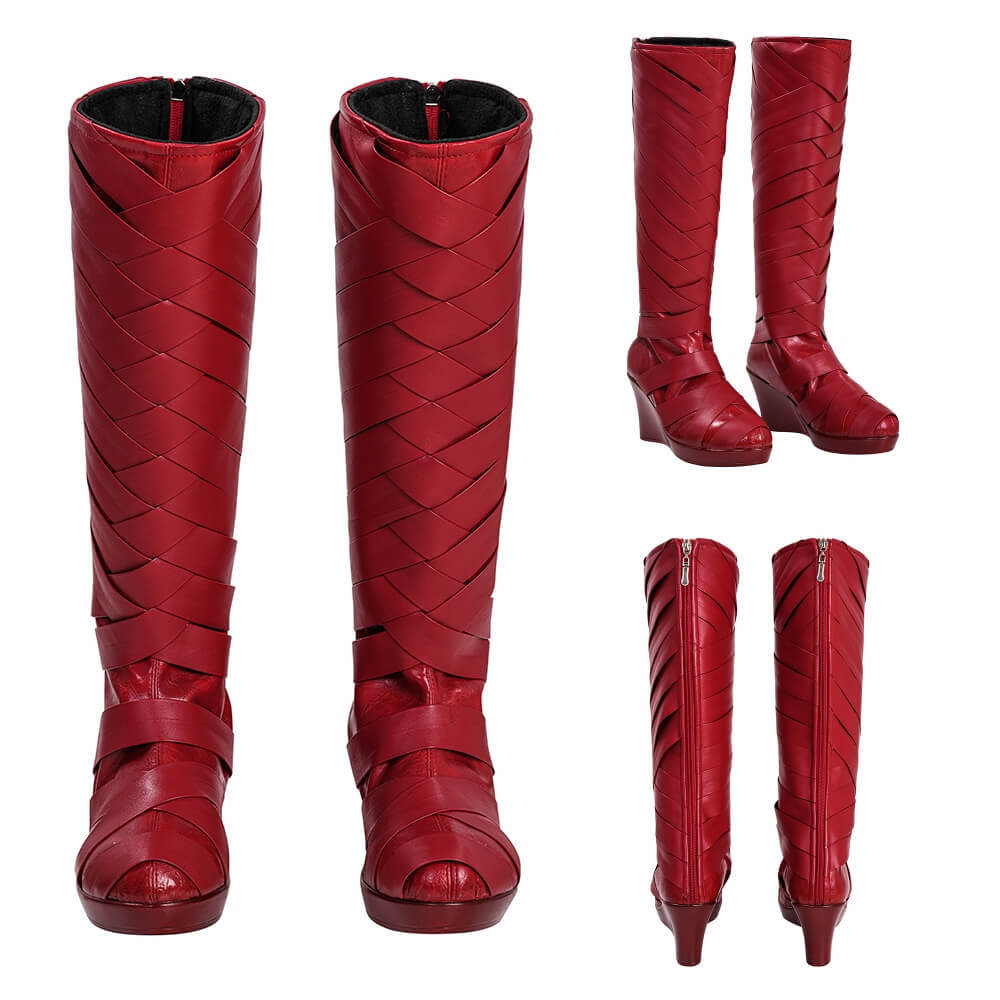 Elektra Female Daredevil Cosplay Costume Marvel Comics Outfits Takerlama