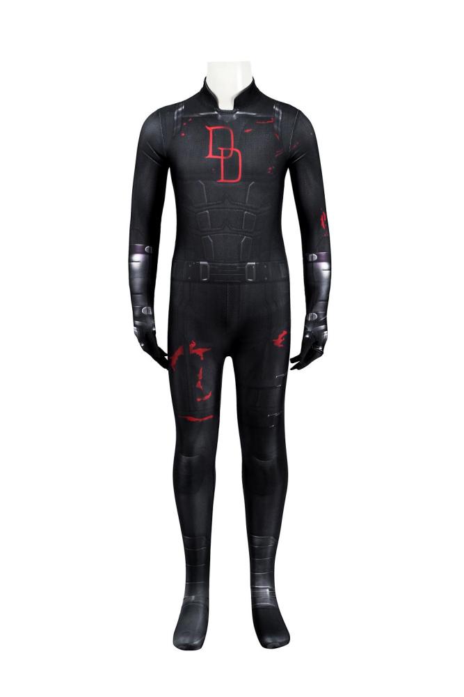 Kids Daredevil: Born Again Season 2 Matt Murdock Halloween Cosplay Costume Boy's Gifts Takerlama