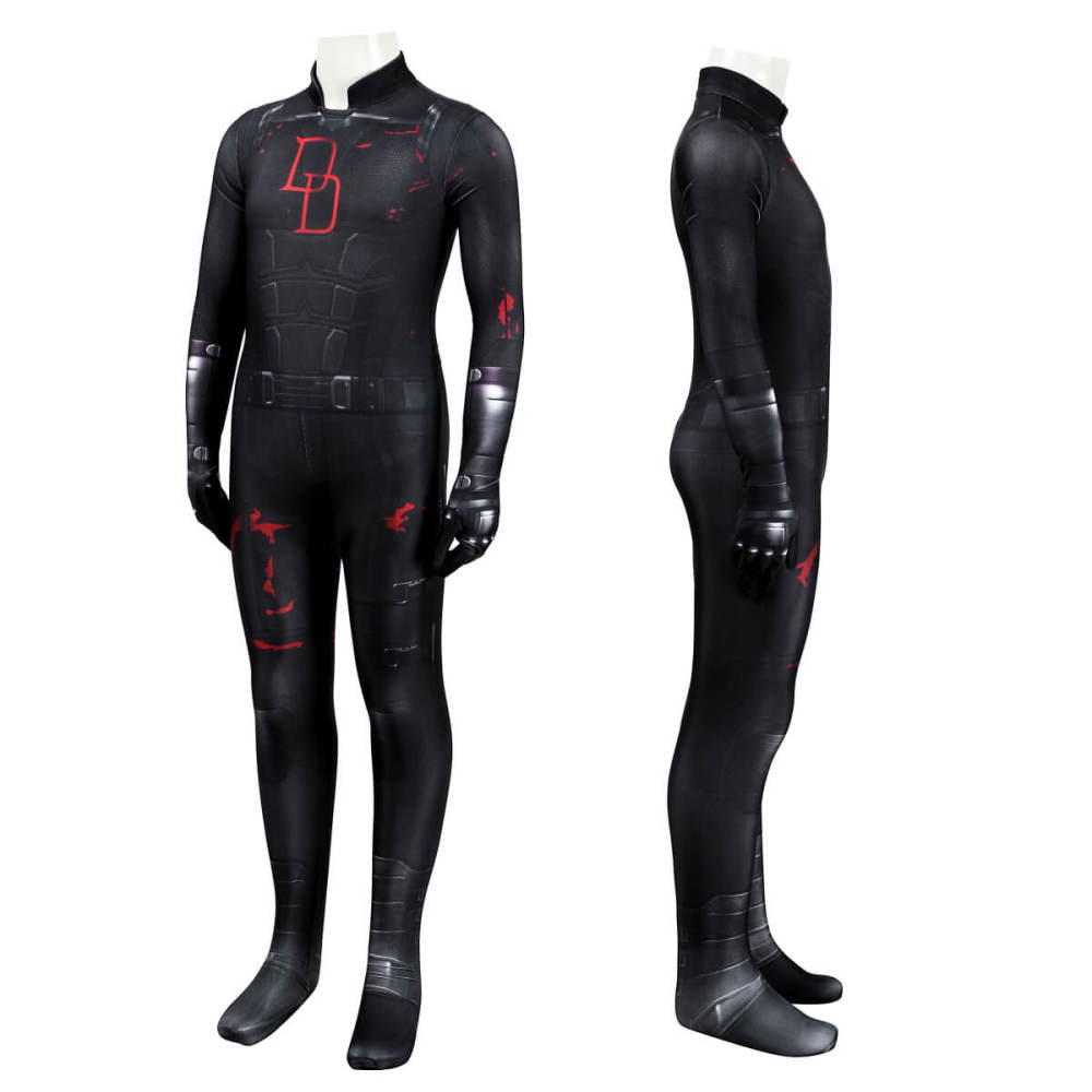 Kids Daredevil: Born Again Season 2 Matt Murdock Halloween Cosplay Costume Boy's Gifts Takerlama