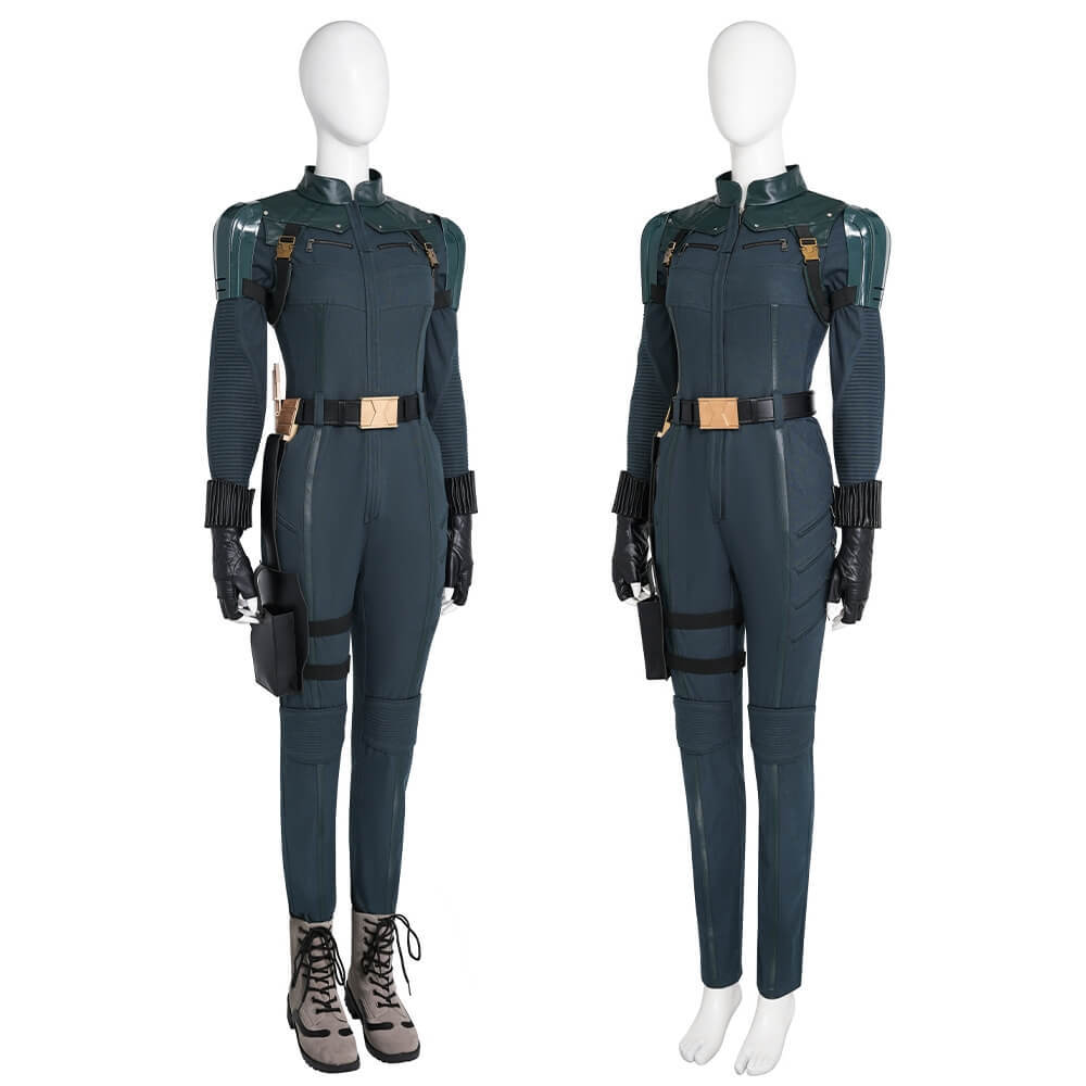 Thunderbolts Yelena Belova Cosplay Costume Black Widow Halloween Outfits Takerlama