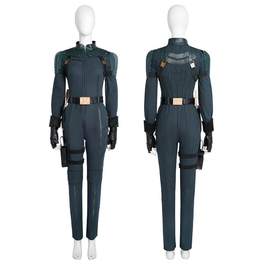 Thunderbolts Yelena Belova Cosplay Costume Black Widow Halloween Outfits Takerlama