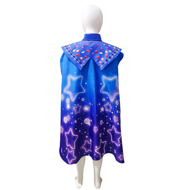 Kids Elio 2025 Solis Cosplay Costume Cartoon Shirt Cloak Takerlama