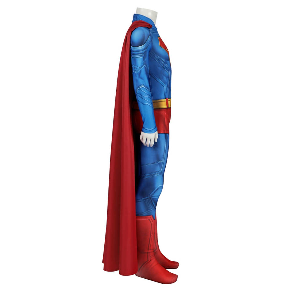Kids Superman Legacy Superhero Clark Kent Cosplay Costume Takerlama