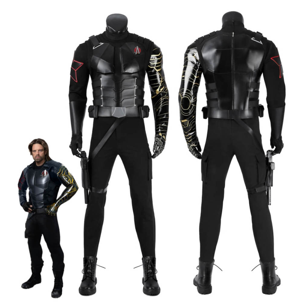 Thunderbolts New Avengers Winter Soldier Cosplay Costume Top Level Takerlama