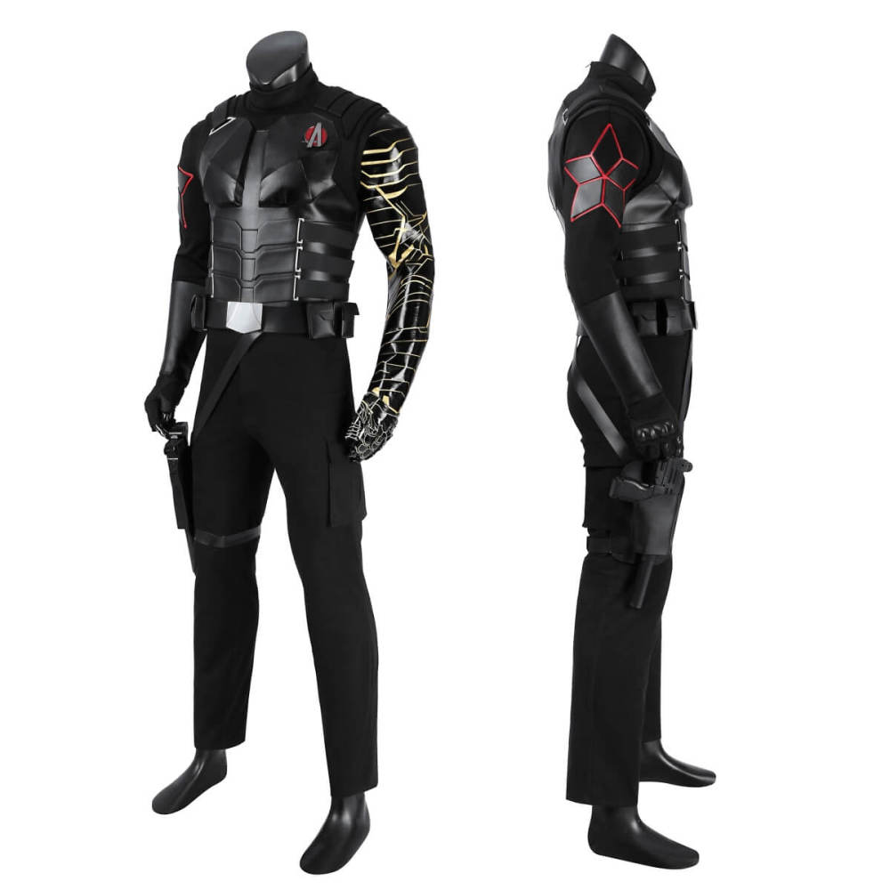 Thunderbolts New Avengers Winter Soldier Cosplay Costume Top Level Takerlama
