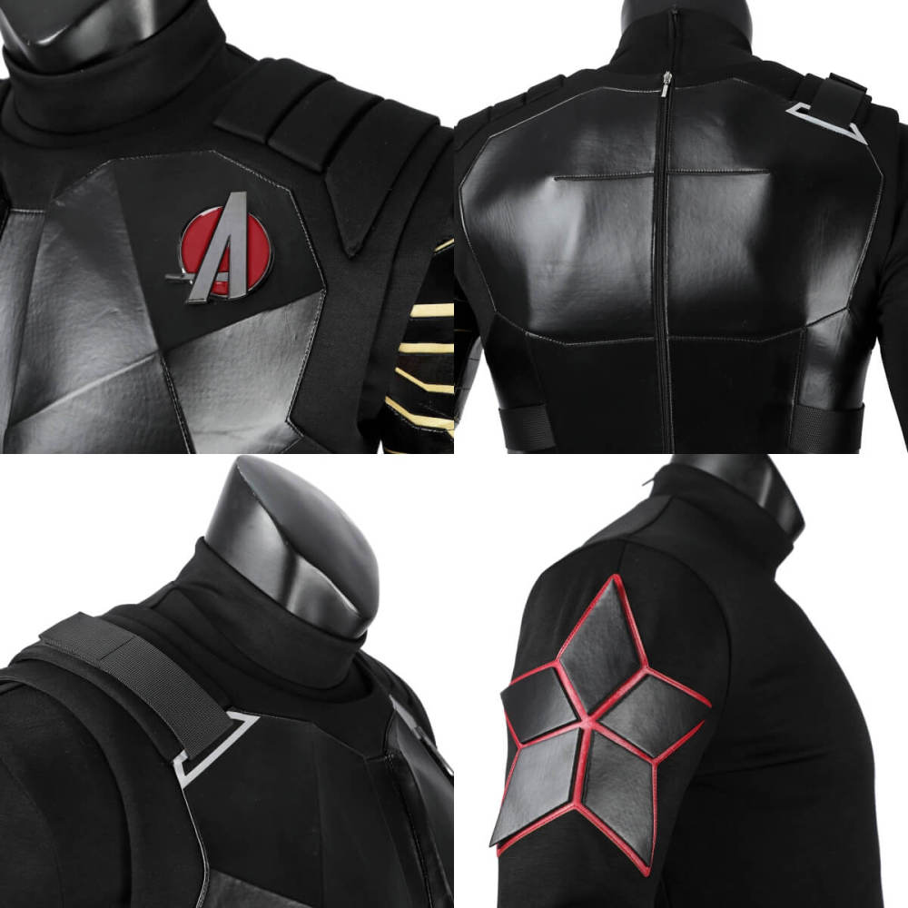 Thunderbolts New Avengers Winter Soldier Cosplay Costume Top Level Takerlama