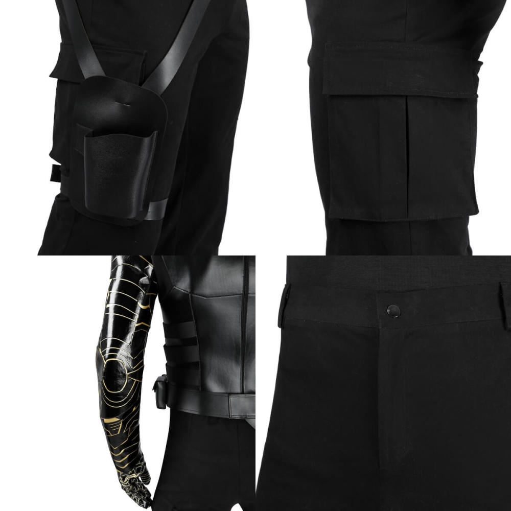 Thunderbolts New Avengers Winter Soldier Cosplay Costume Top Level Takerlama