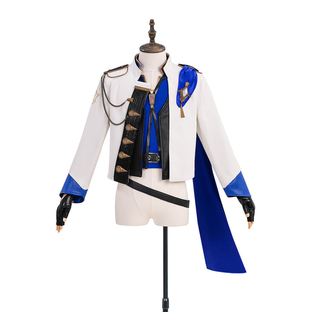 Game Final Fantasy XIV Seneschal Prince's Jacket Cosplay Costume Version B Takerlama