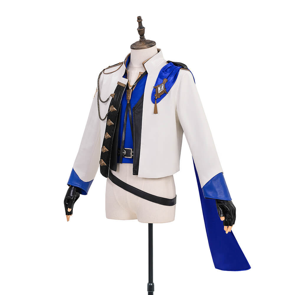 Game Final Fantasy XIV Seneschal Prince's Jacket Cosplay Costume Version B Takerlama