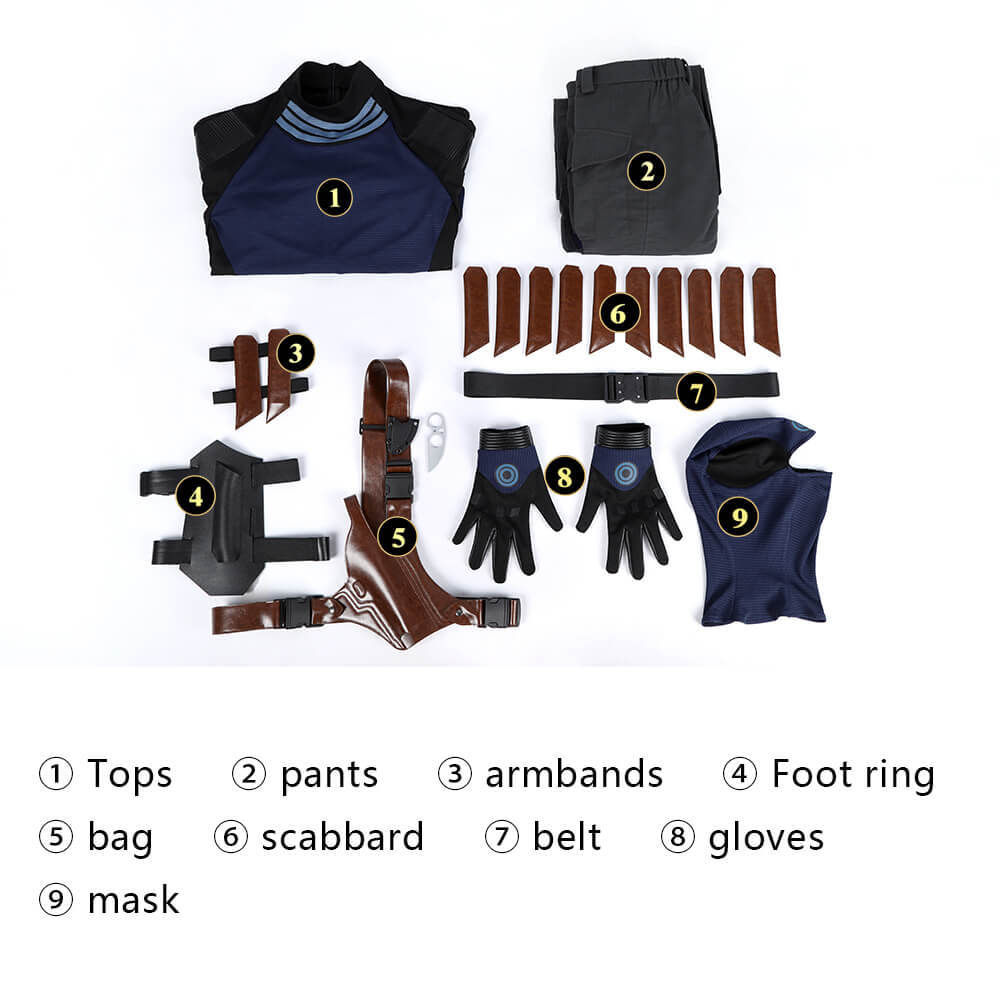 Daredevil Born Again Season 2 Bullseye Cosplay Costume Top Level Takerlama