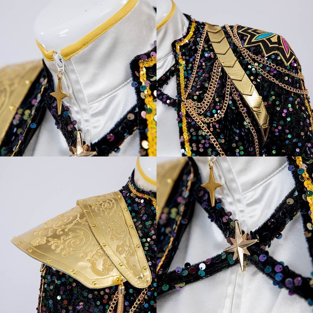 Kpop Demon Hunters Rumi Cosplay Costume Golden Stage Outfits Takerlama