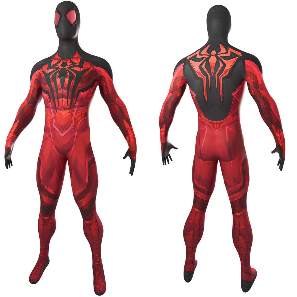 Marvel Rivals Scarlet Spider Kain Spider-Man Cosplay Costume Takerlama