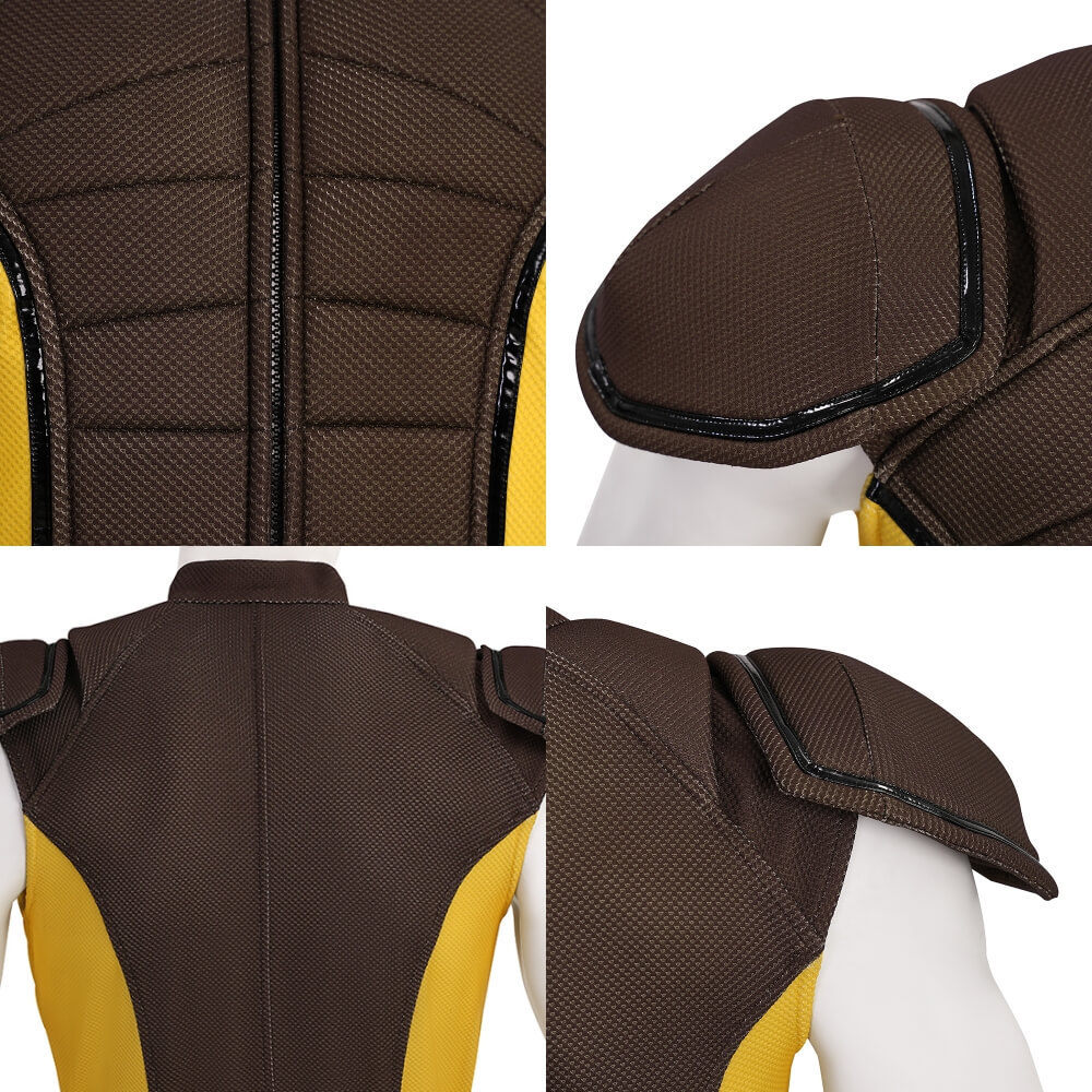 Deadpool 3 Wolverine Halloween Cosplay Costume Brown Outfits Takerlama