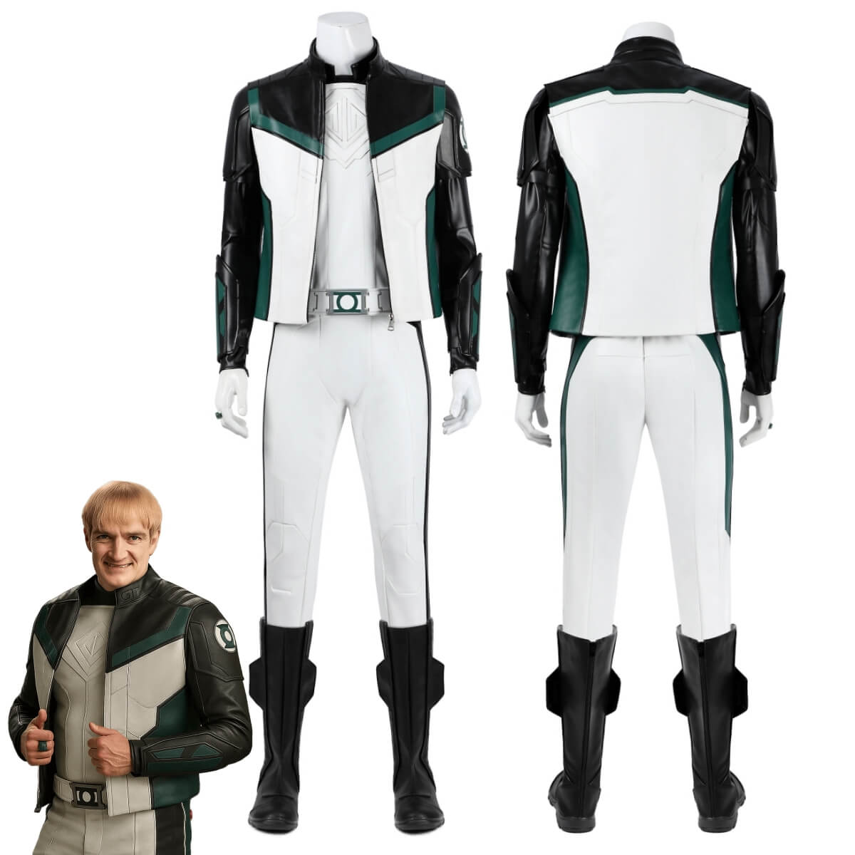 Lantern Cosplay Costume 2025 Movie Green Legacy Coat Outfits Top Level Takerlama S L XL 2XL in stock