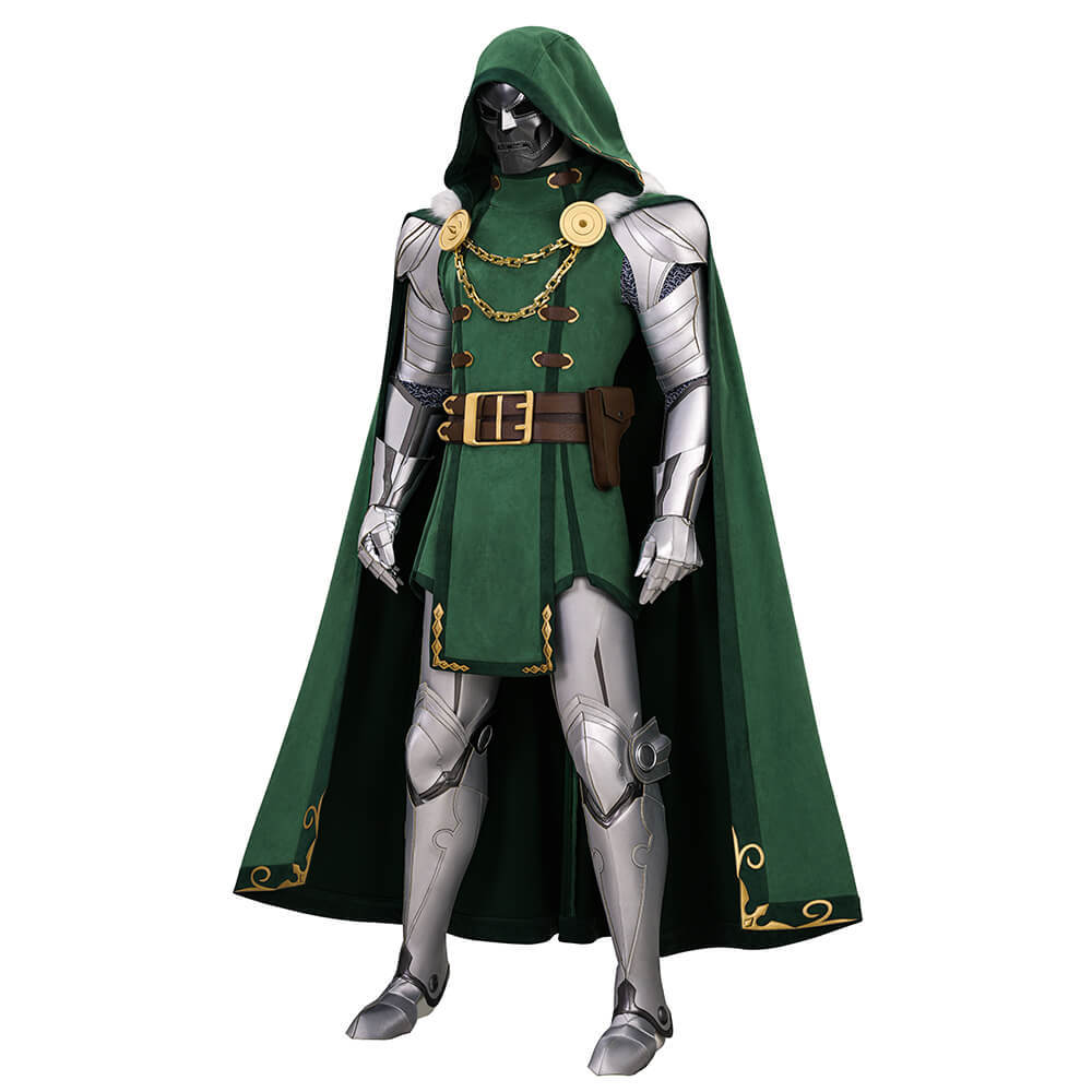 Deluxe Doctor Doom Fighting Souls Cosplay Costume Takerlama