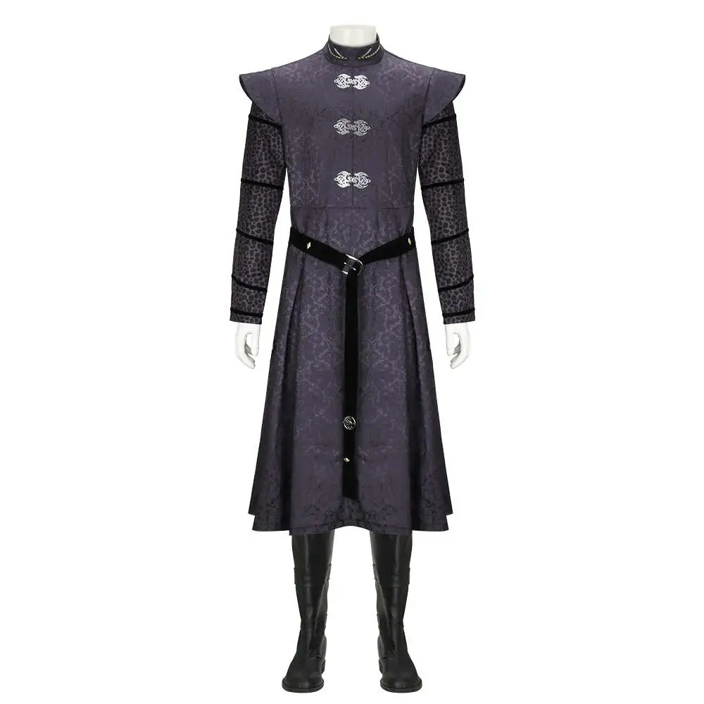 TV House of the Dragon Daemon Targaryen Men Cosplay Costume Outfits Takerlama In Stock