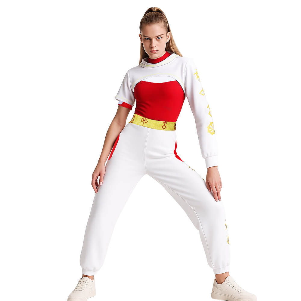 Zombies 4 Nova Cheerleader Suit Girls Halloween Dawn of the Vampires Cosplay Costume Adult Takerlama