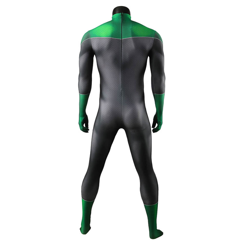 Green Lantern John Stewart Halloween Cosplay Costume Superhero 3D Print Bodysuit Takerlama