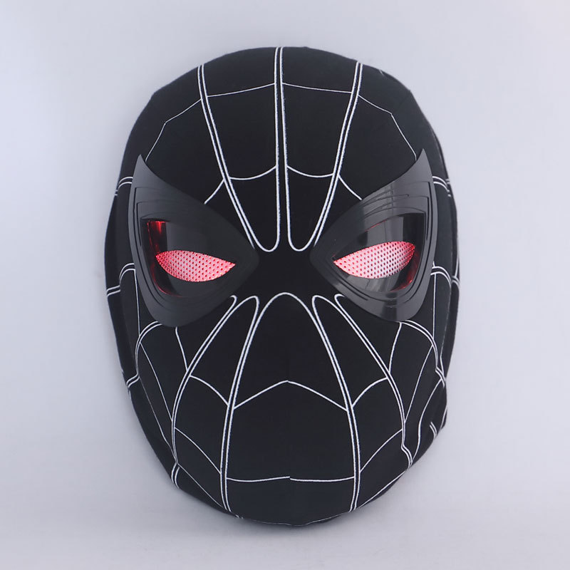 Marvel Spider-Man Far from Home Mask Peter Parker Eyes Movable Electronic Cosplay Headgear 4 Styles Takerlama