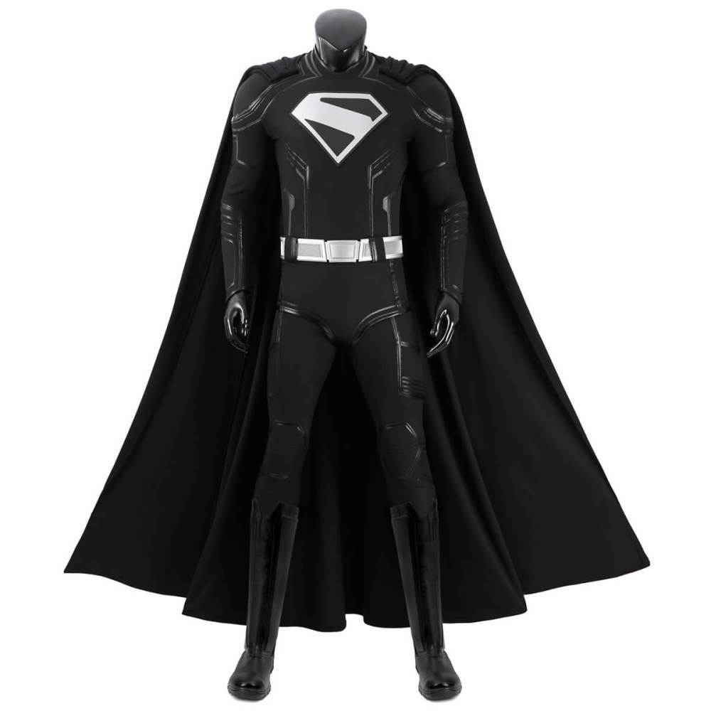 Movie Superman 2025 Clark Kent Halloween Cosplay Costume Black Superhero Outfits Takerlama