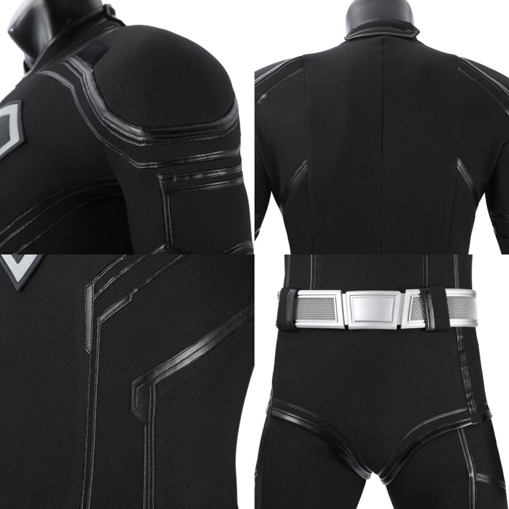 Movie Superman 2025 Clark Kent Halloween Cosplay Costume Black Superhero Outfits Takerlama