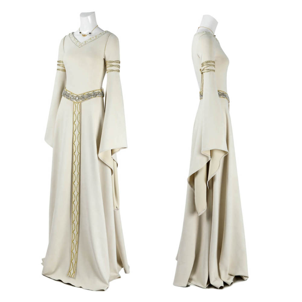 LOTR Two Towers Eowyn Cosplay Costume Movie Halloween Party Outfits Women Takerlama