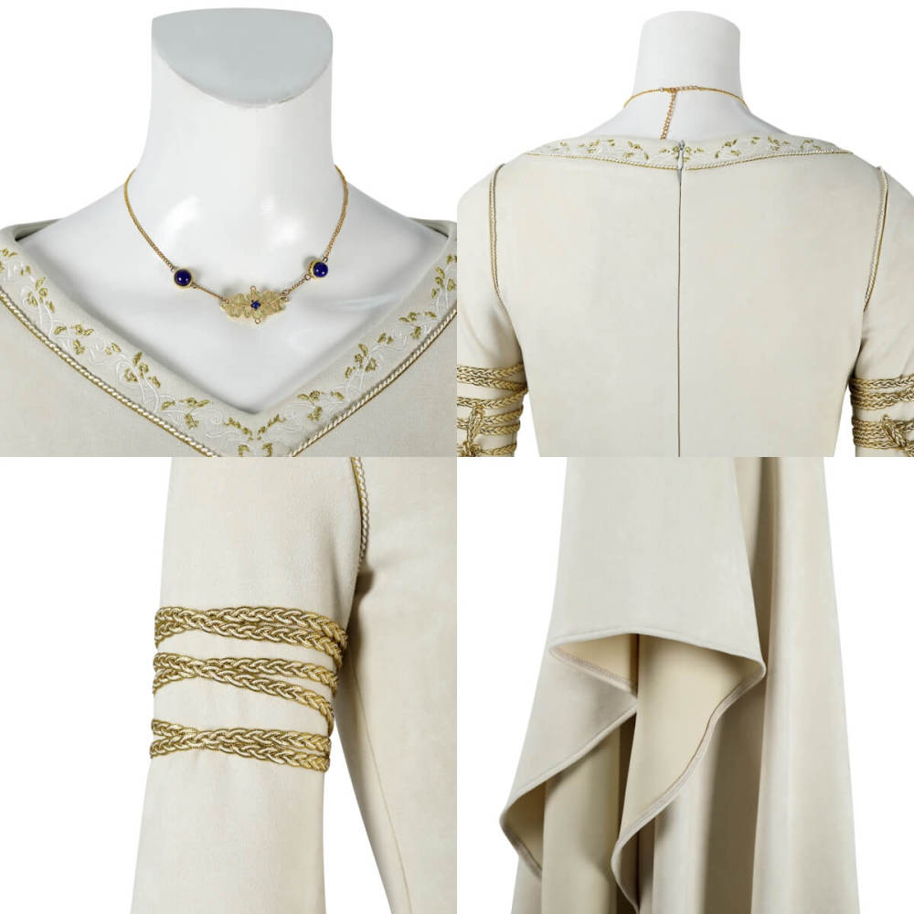 LOTR Two Towers Eowyn Cosplay Costume Movie Halloween Party Outfits Women Takerlama