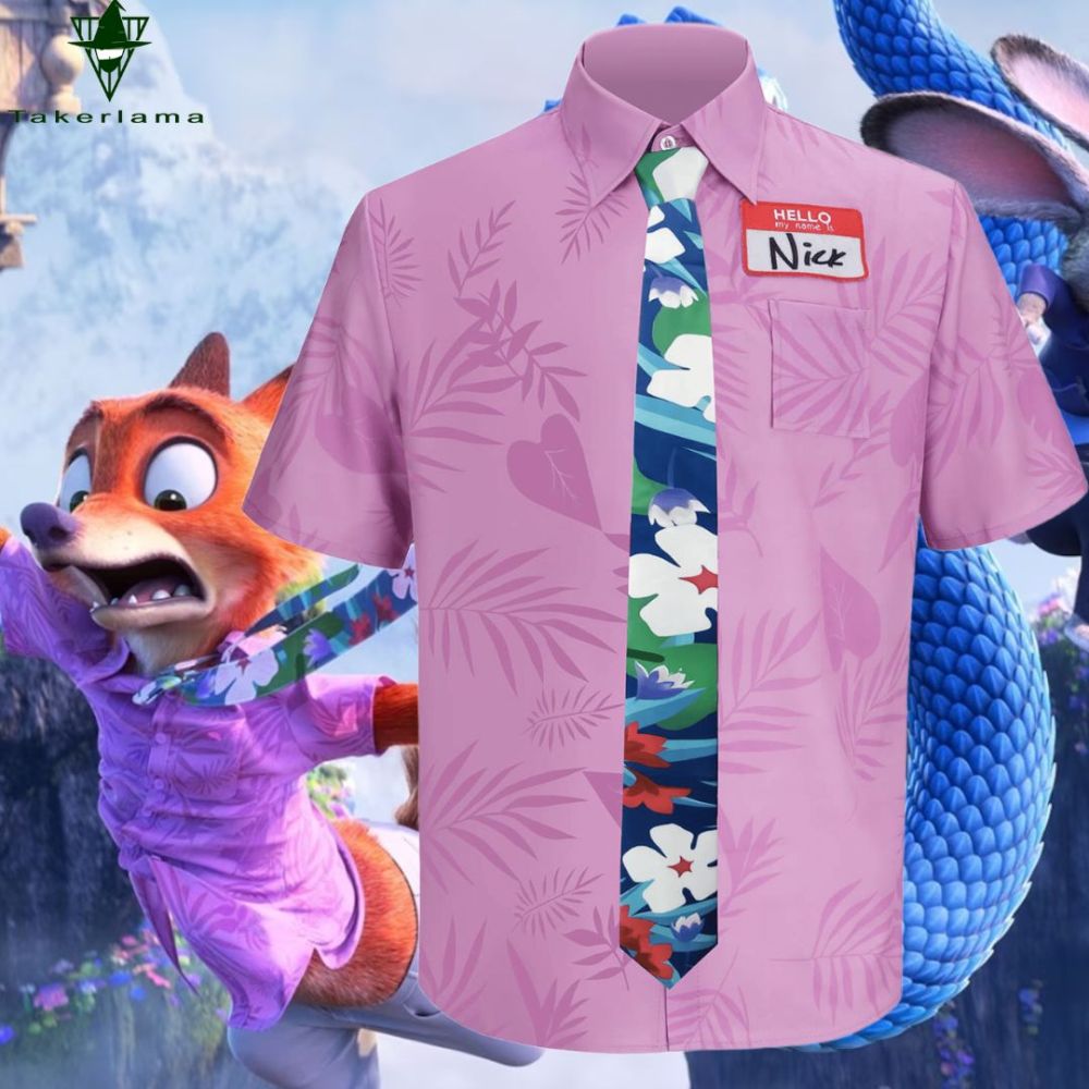 Zootopia 2 Fox Nick Wilde Cosplay Costume Rise of the Non-Mammalians Adult Takerlama