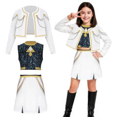 Child Kpop Demon Hunters Zoey Golden Stage Outfits Teenagers Cosplay Costume Girls Gifts Takerlama  In Stock