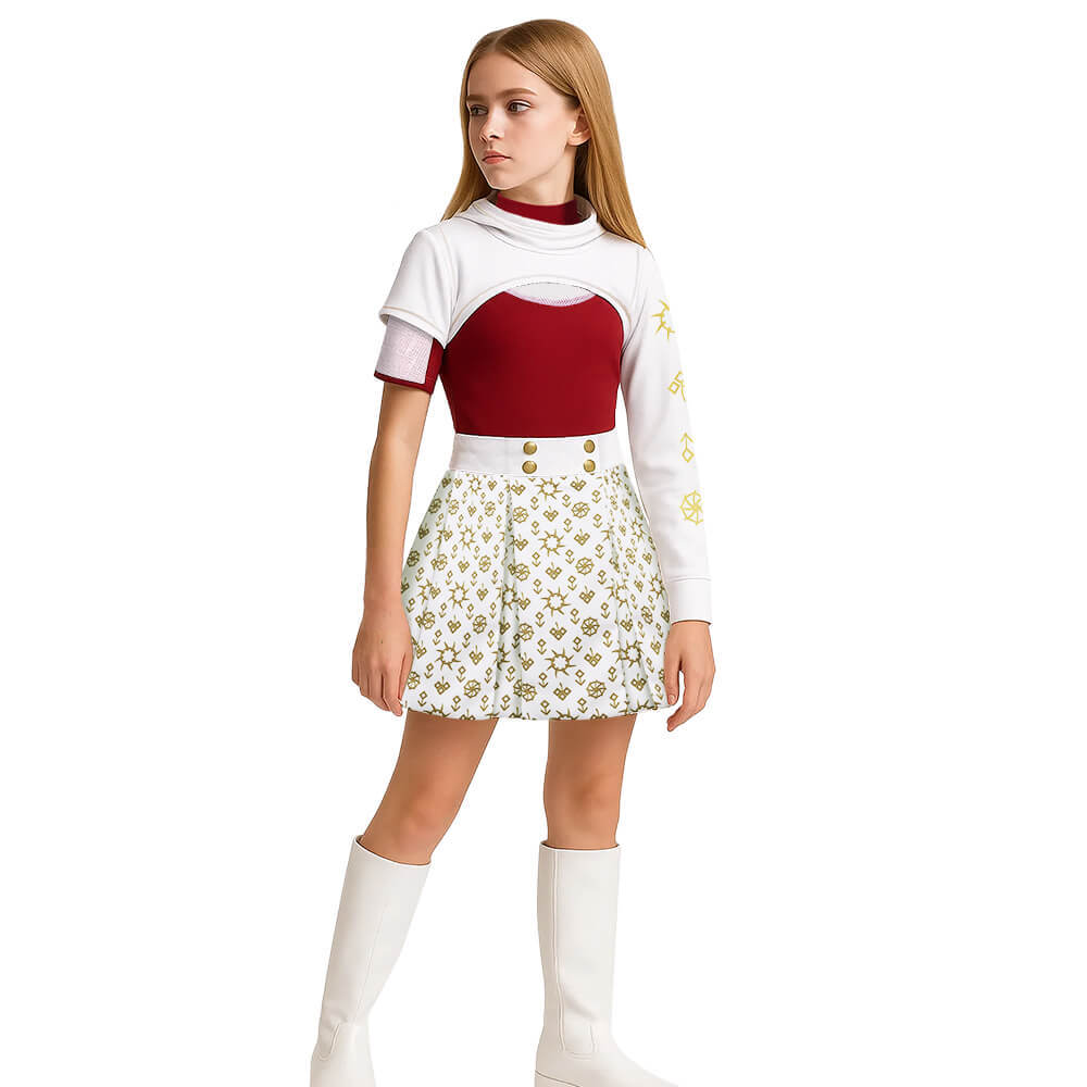 Child Zombies 4 Nova Halloween Jumpsuit Costume Dawn of the Vampires Cosplay Outfits Gifts Takerlama