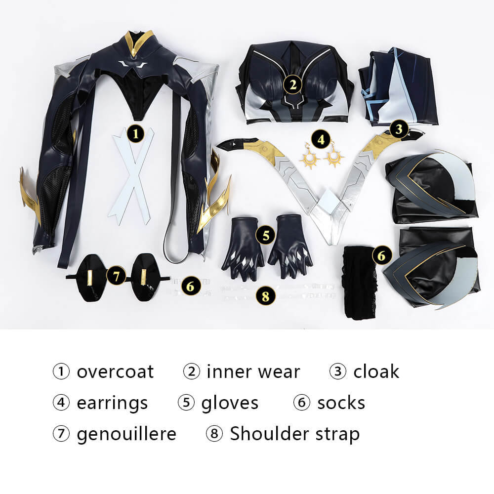Marvel Rivals Storm Cosplay Costume Deluxe Women's Halloween Outfits Default Style Takerlama