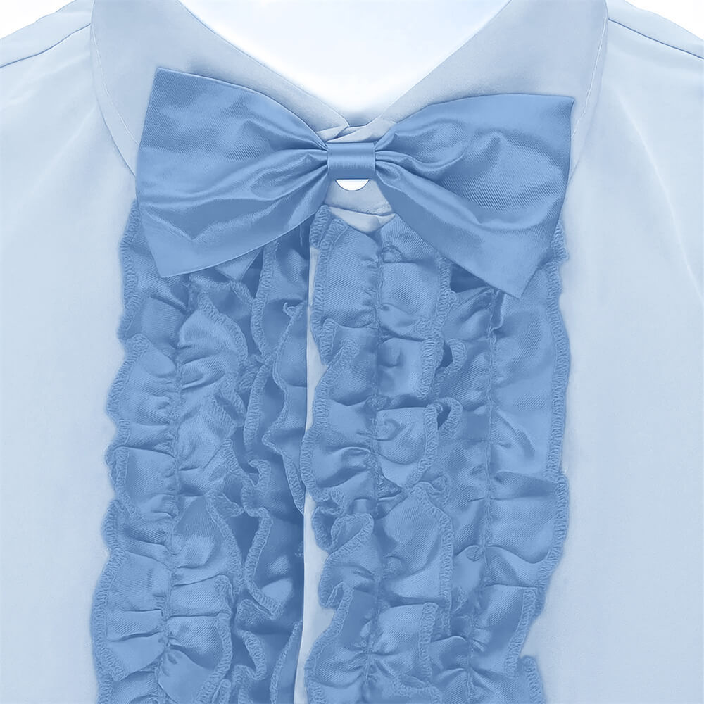 Dumb and Dumber Harry Dunne Cosplay Costume Blue Tuxedo with Hat Takerlama