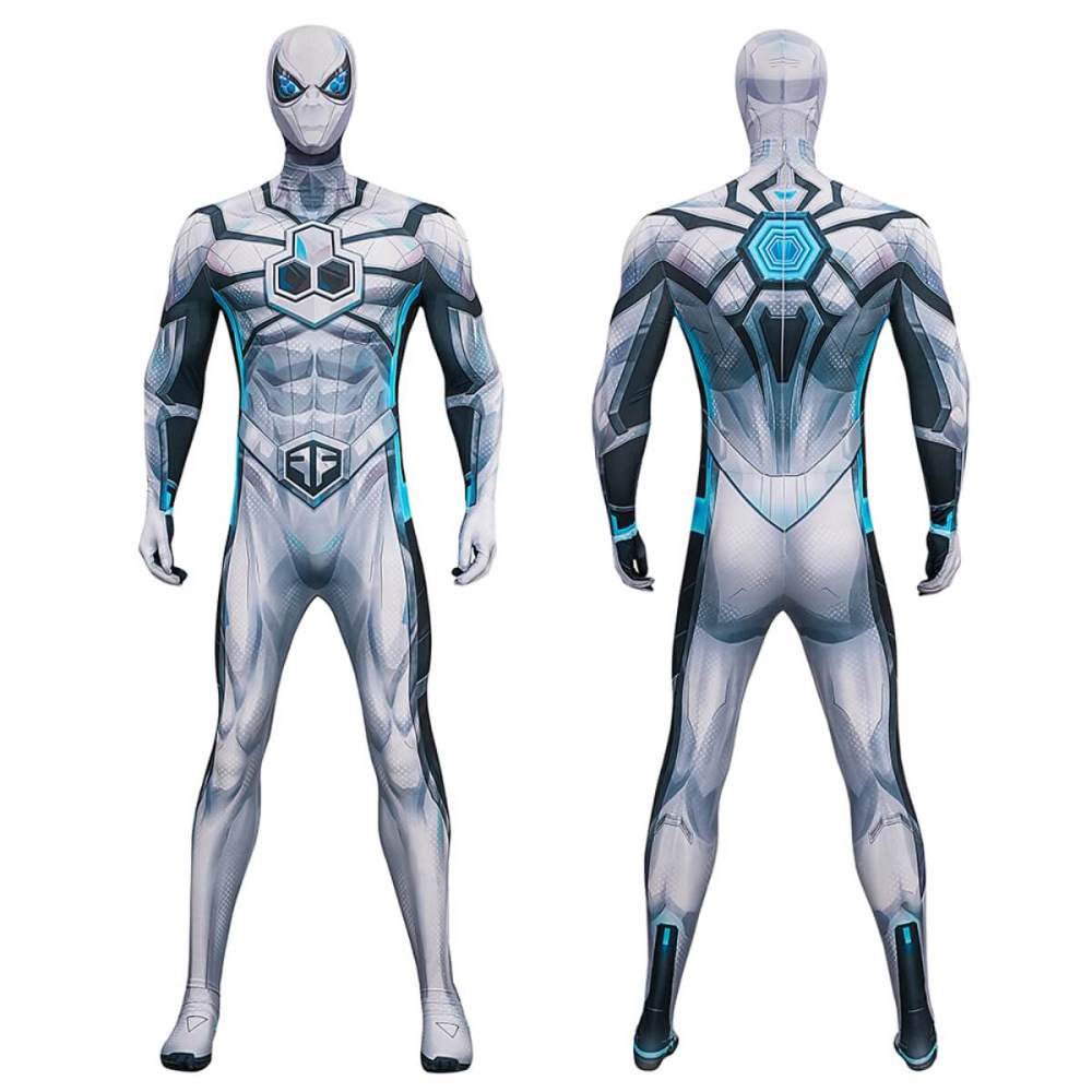 Marvel Rivals Spider-Man Future Foundation Suit Cosplay Costume 3D Print Takerlama