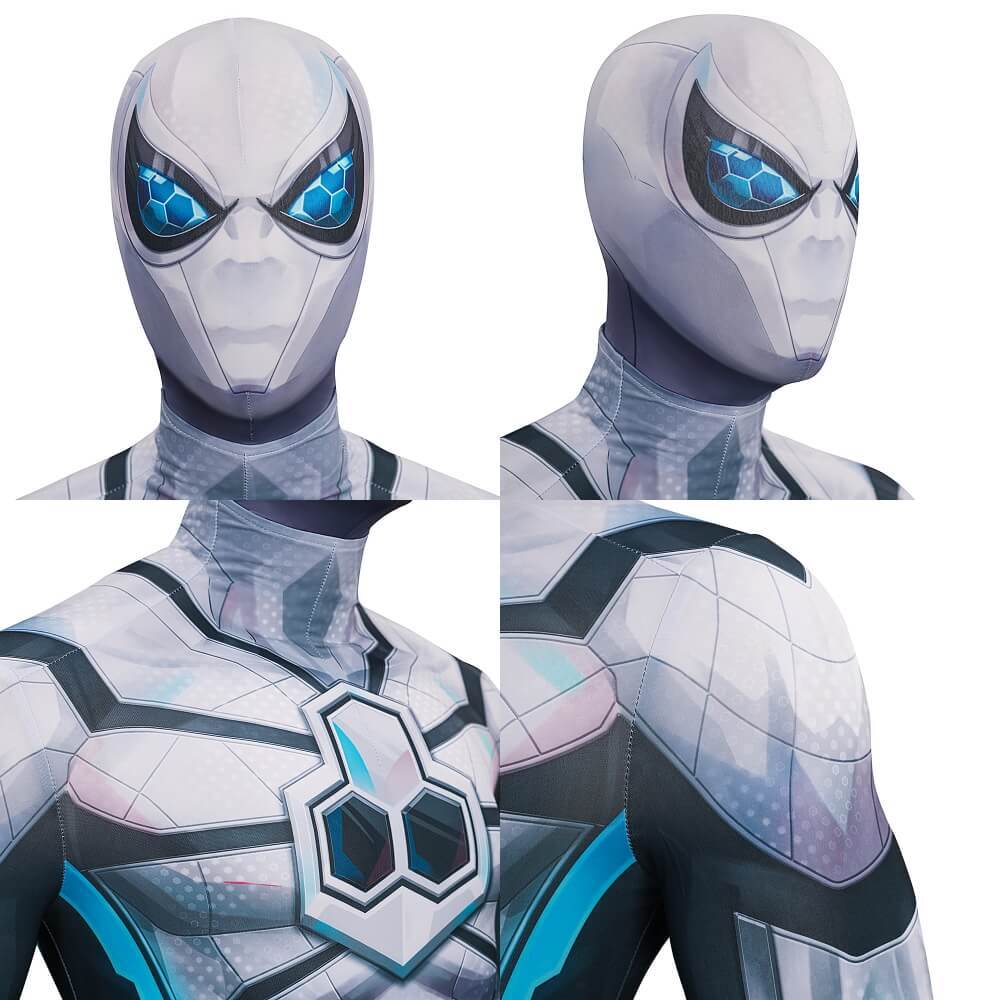 Marvel Rivals Spider-Man Future Foundation Suit Cosplay Costume 3D Print Takerlama