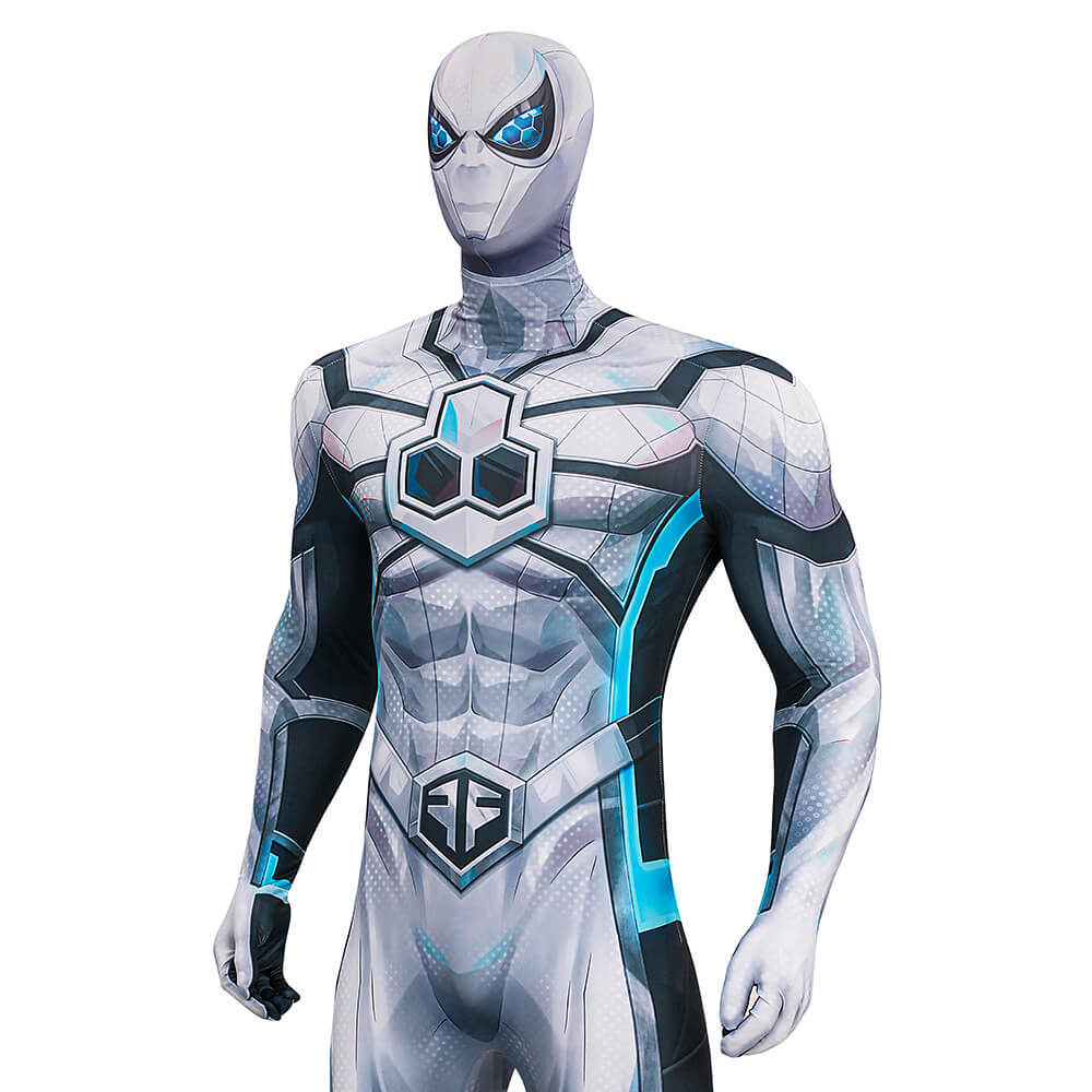 Marvel Rivals Spider-Man Future Foundation Suit Cosplay Costume 3D Print Takerlama