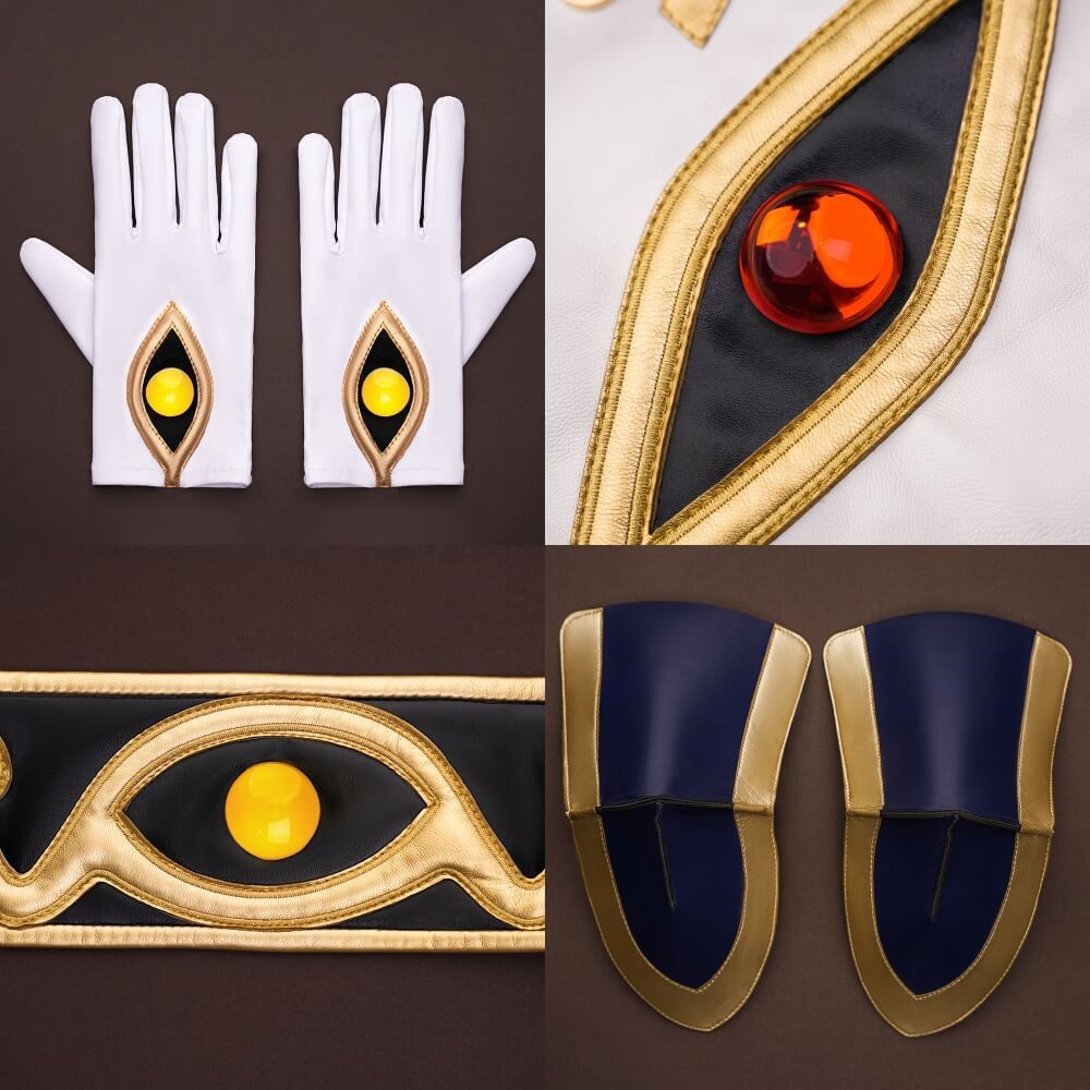 Anime Code Geass Suzaku Kururugi Cosplay Costume Takerlama
