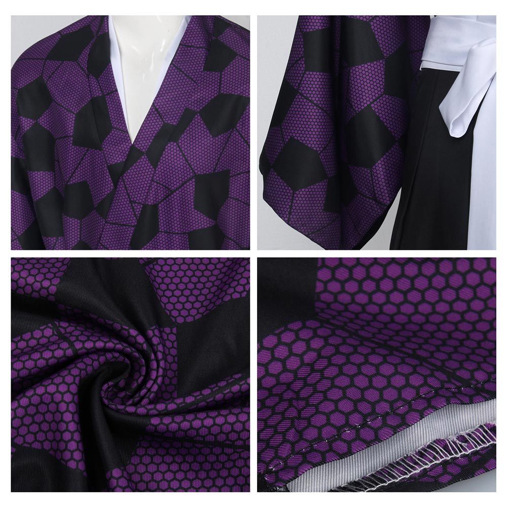 Demon Slayer Kimetsu no Yaiba Kokushibo Michikatsu Tsugikuni Cosplay Costume