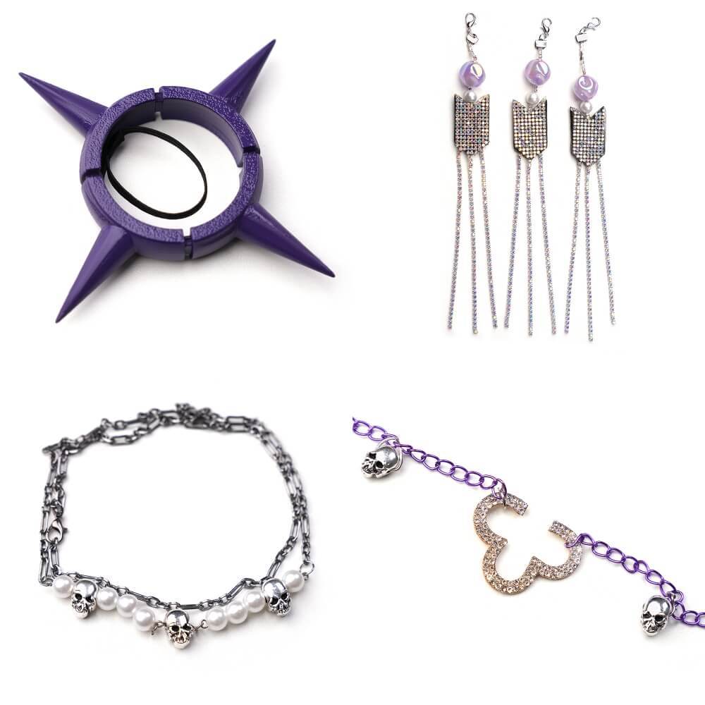 Deluxe Kpop Demon Hunters Rumi Black Battle Suit Halloween Cosplay Costume Takerlama