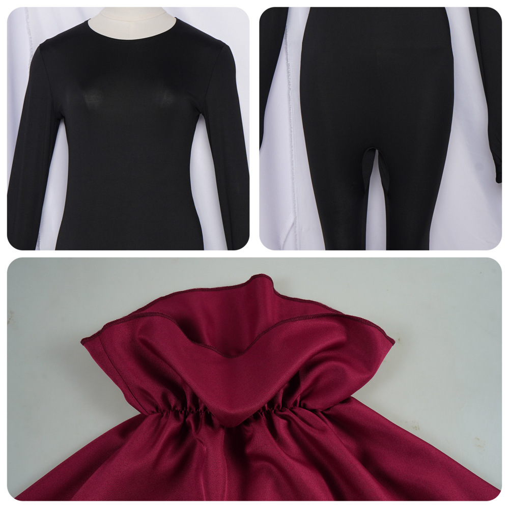 Hollow Knight Silksong Hornet Cosplay Costume Halloween Party Princess Jumpsuit Cloak-Takerlama
