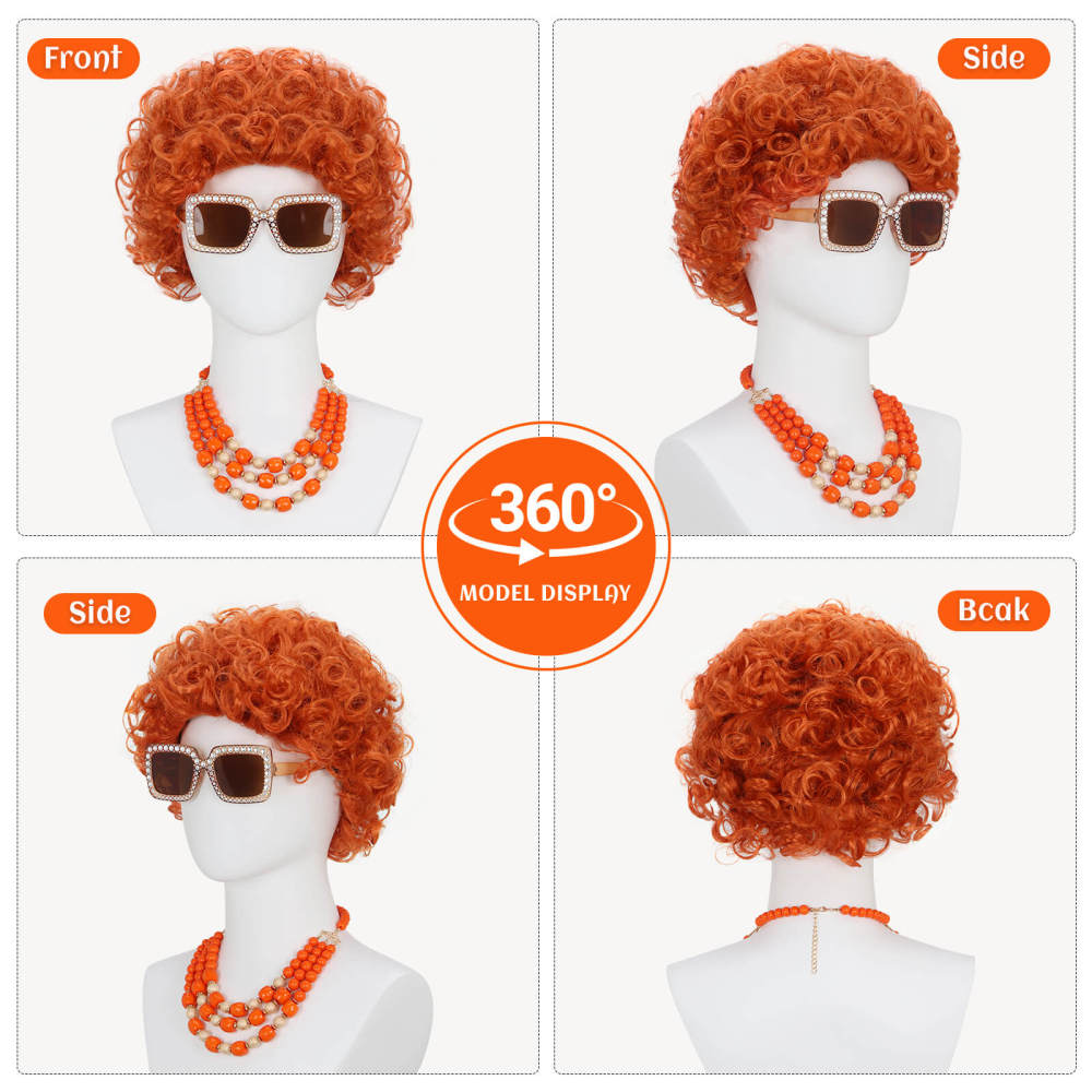 Plus Size Mrs Roper Helen Landlady Cosplay Costume 6pcs Takerlama